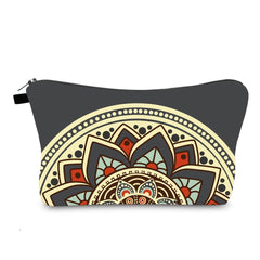 National Style Floral Print Toiletry Travel Bag