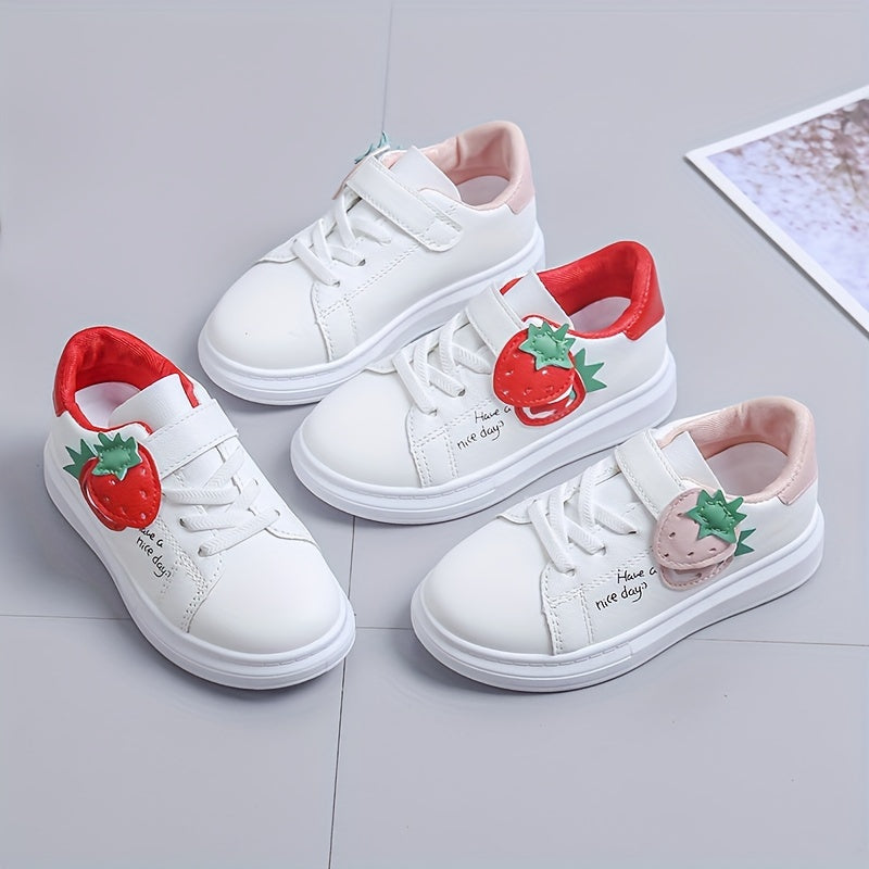 Girl's Solid Skate Shoes Comfy Non Slip Stree Style Sneakers