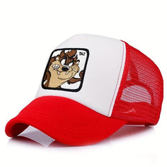 Animal Patch Trucker Hat Mesh Baseball Cap Lightweight Sunshade Dad Hat