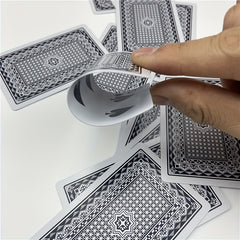 Waterproof Plastic Playing Cards 5.8X8.2in, Foldable & Washable
