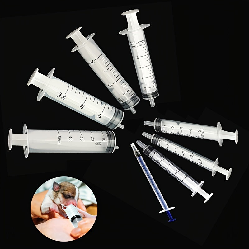 5pcs Pet Syringe for Dogs and Cats - Accurate Dosage, Comfortable Application