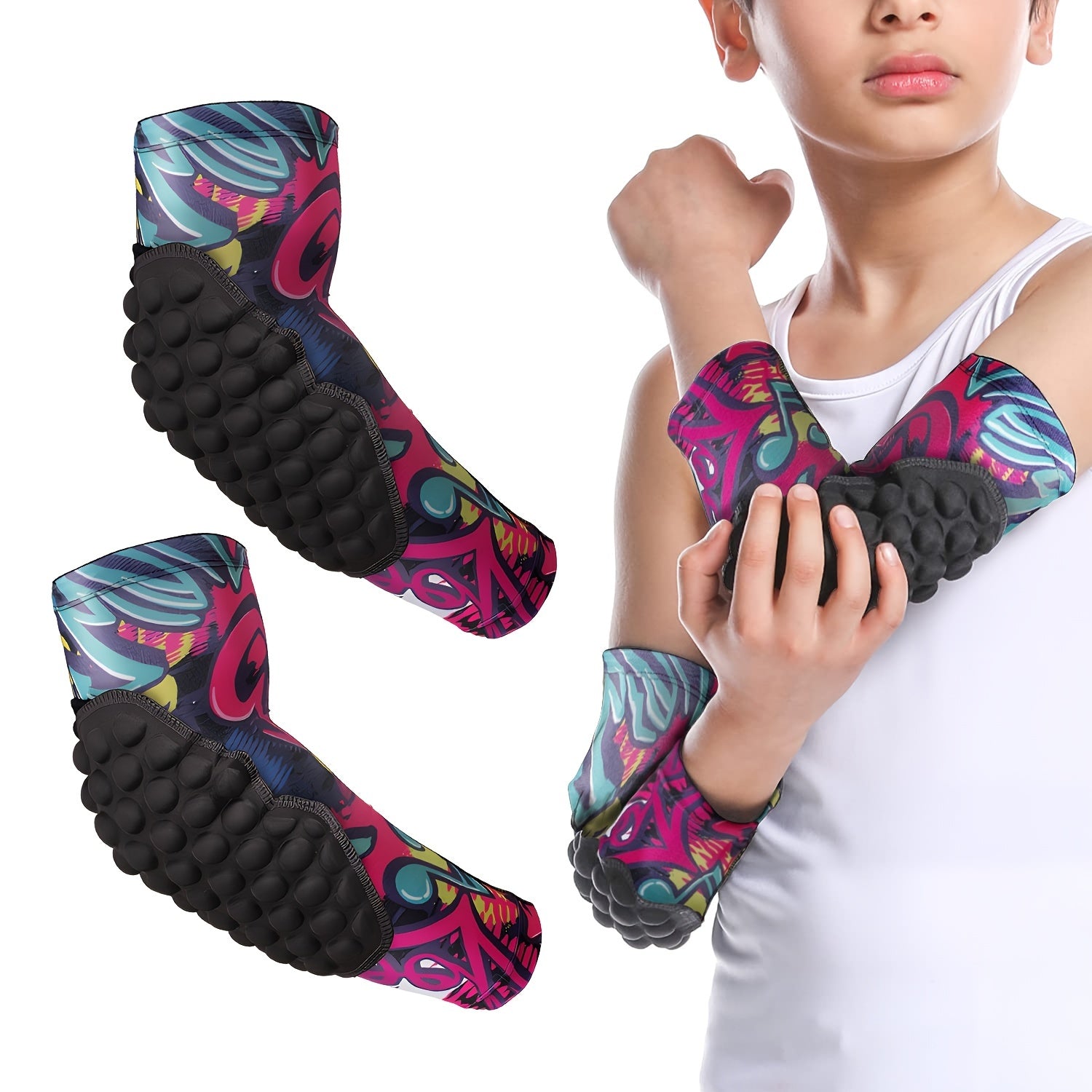 Kids Sports Arm Guard For Ice Skating Riding Roller Skating Anti-fall