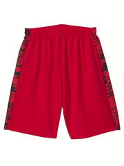 Quick Drying Pleated Shorts Men's Casual Stretch for Summer Gym