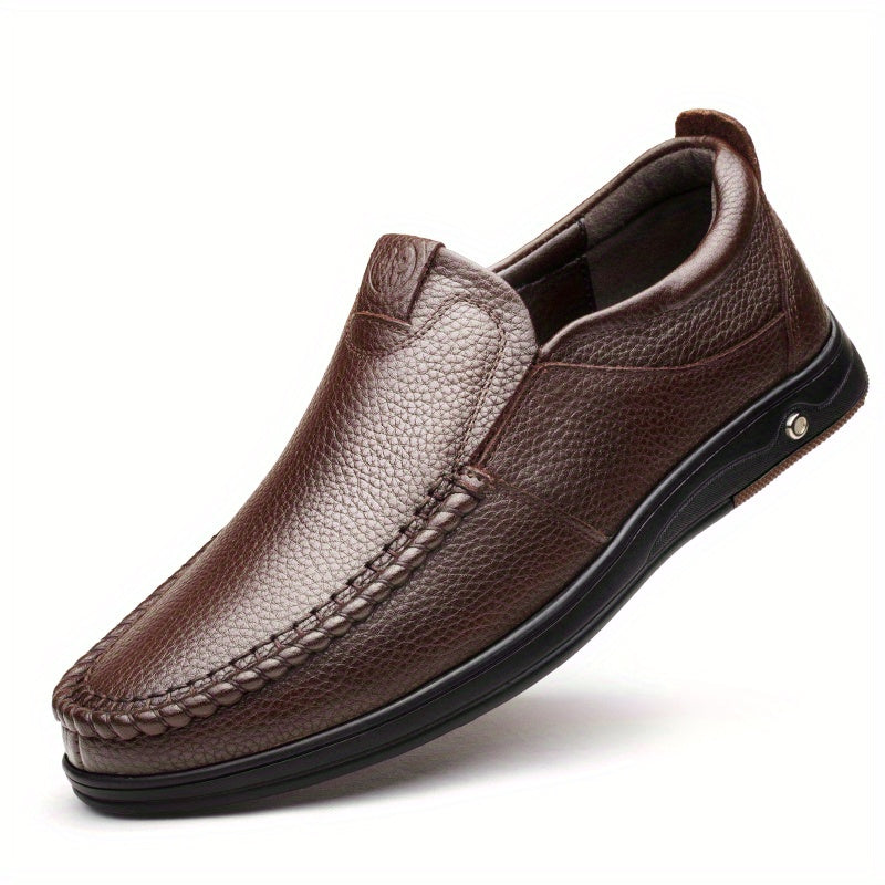 Men's Moc Toe Loafer Shoes Non-slip Slip On Shoes
