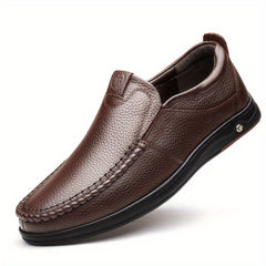 Men's Moc Toe Loafer Shoes Non-slip Slip On Shoes