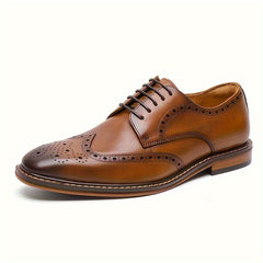 Boys Low Top Lace Up Oxford Shoes Soft Bottom Non Slip Dress Shoes