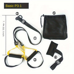 Fitness Hanging Training Strap Resistance Rope Hanging System