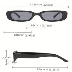Women's Narrow Sunglasses Classic Shades Running Eyewear