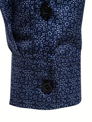 Men s Formal Button Up Shirt for Business Occasion