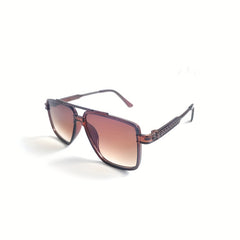 Retro Aviator Sunglasses with Cleaning Cloth and Anti Crush Box