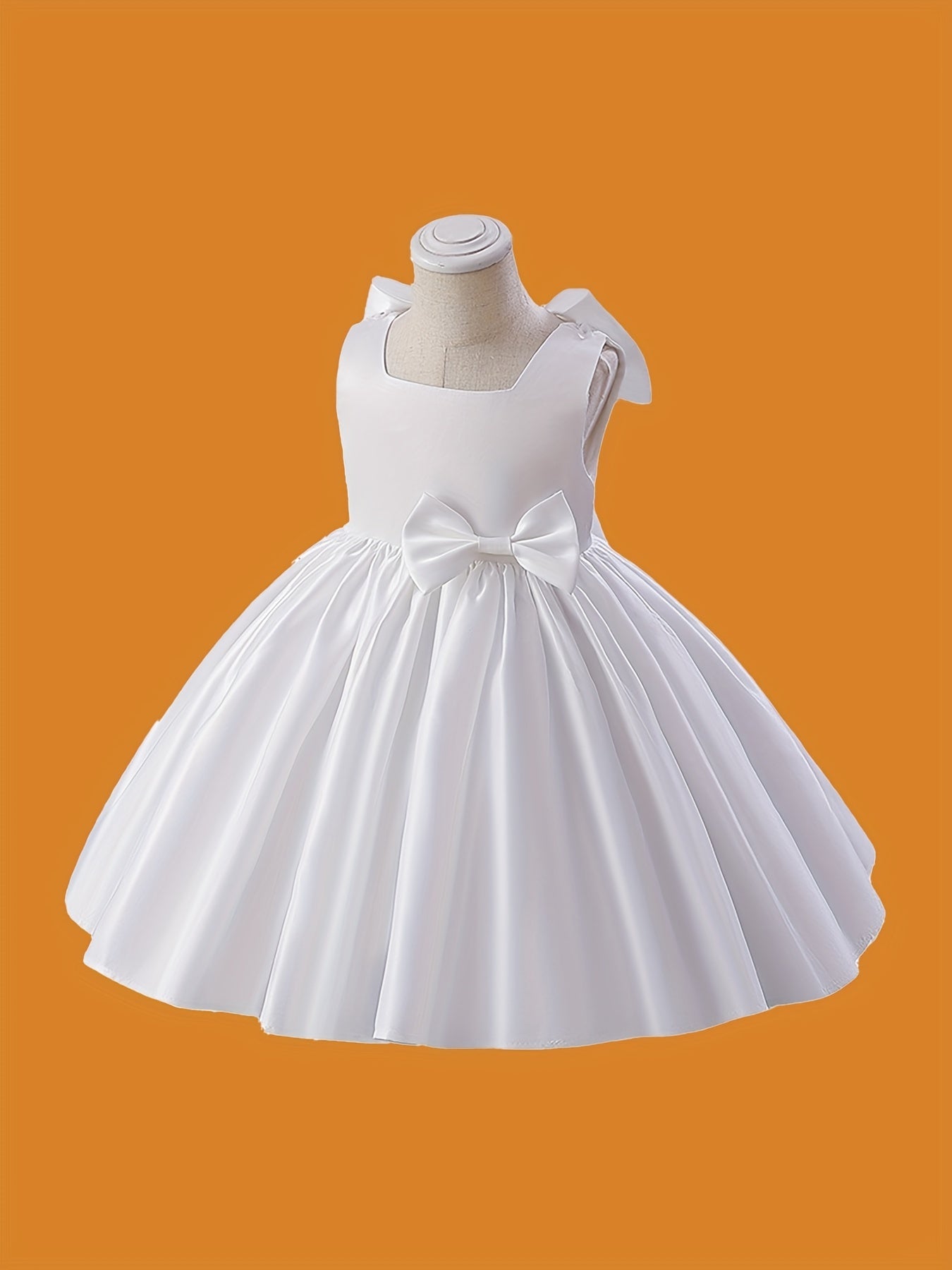 Butterfly Bow Evening Dress for Little Princesses