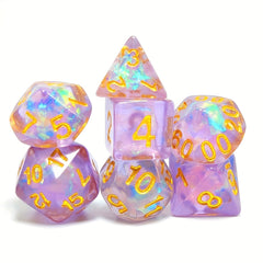 7pcs Resin Dice Set for Role Playing Board Game