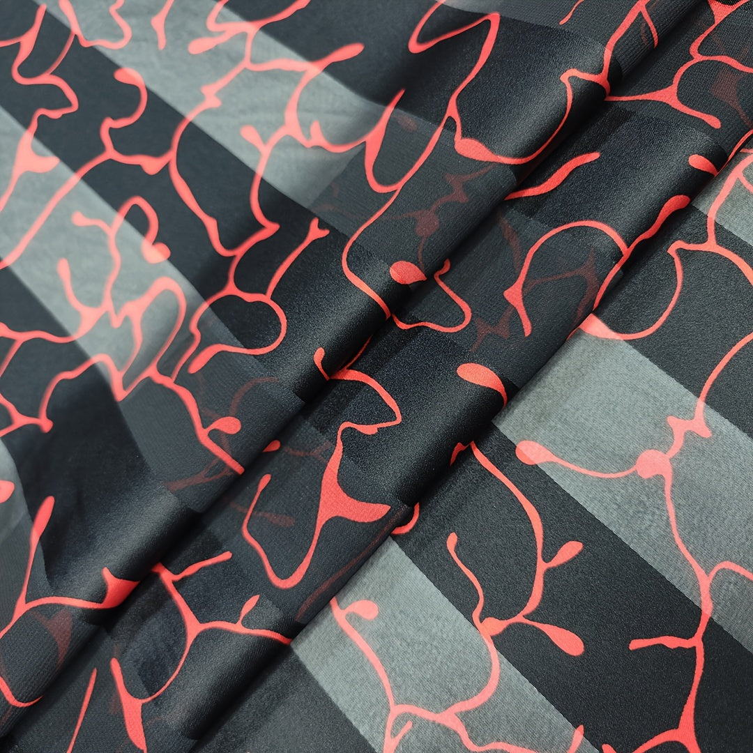 1yd Comfortable Breathable Chiffon Fabric DIY Clothing Pants Dress Fabric