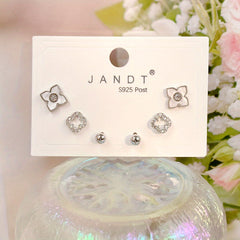 Four Leaf Clover Earrings for Kids