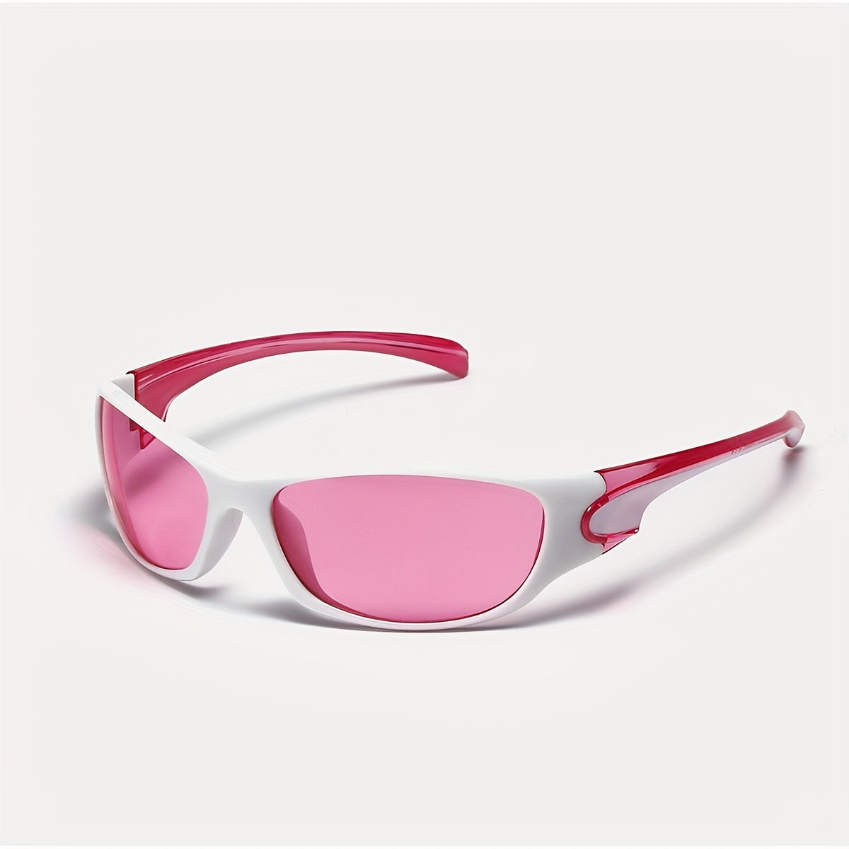 Y2K Wrap Around Sunglasses Cyberpunk Block Glasses UV400