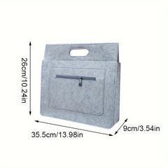 Felt Notebook Bag Business Document Computer Storage Bag