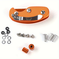Outdoor Portable Aluminum Keychain with Belt Clip