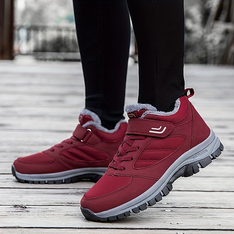 Women's Warm Training Shoes Non slip Thickened Wear resistant Hiking Shoes