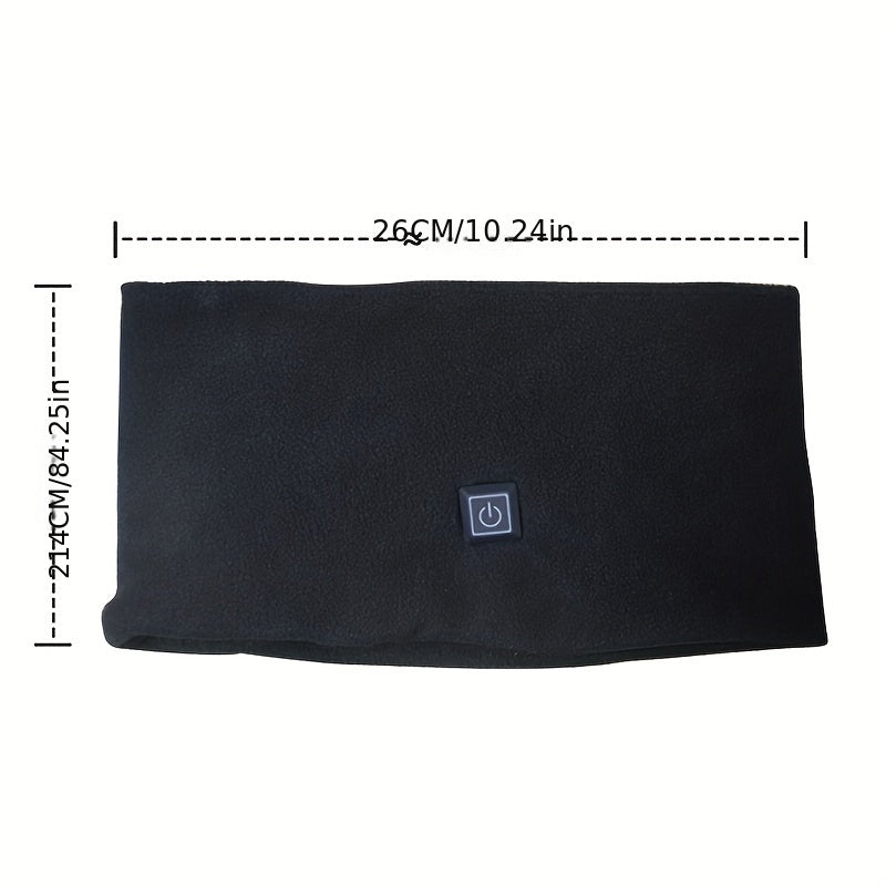 Unisex USB Neck Gaiter Autumn Winter Camping Sports Cold-proof Heating