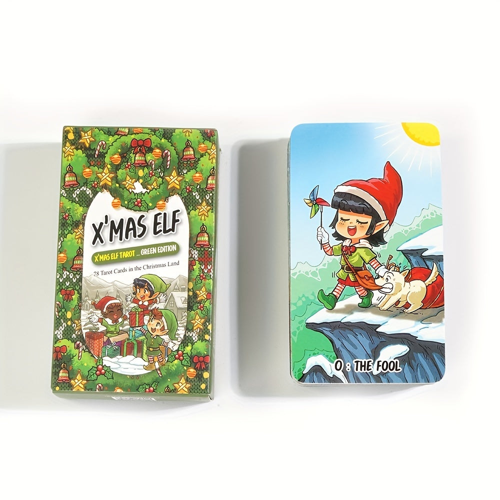 X'mas Elf Tarot Green Edition - Unlock Christmas Magic