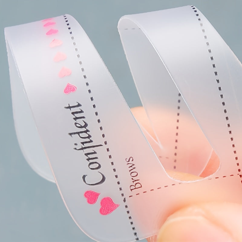 10Pcs Eyebrow Stencils Kit Professional Portable Shaping Stencils