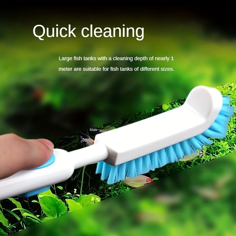 Aquarium Fish Tank Glass Cleaning Brush Aquarium Cleaner