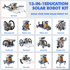 Educational Solar Robot Toy DIY Science Kit for Adults