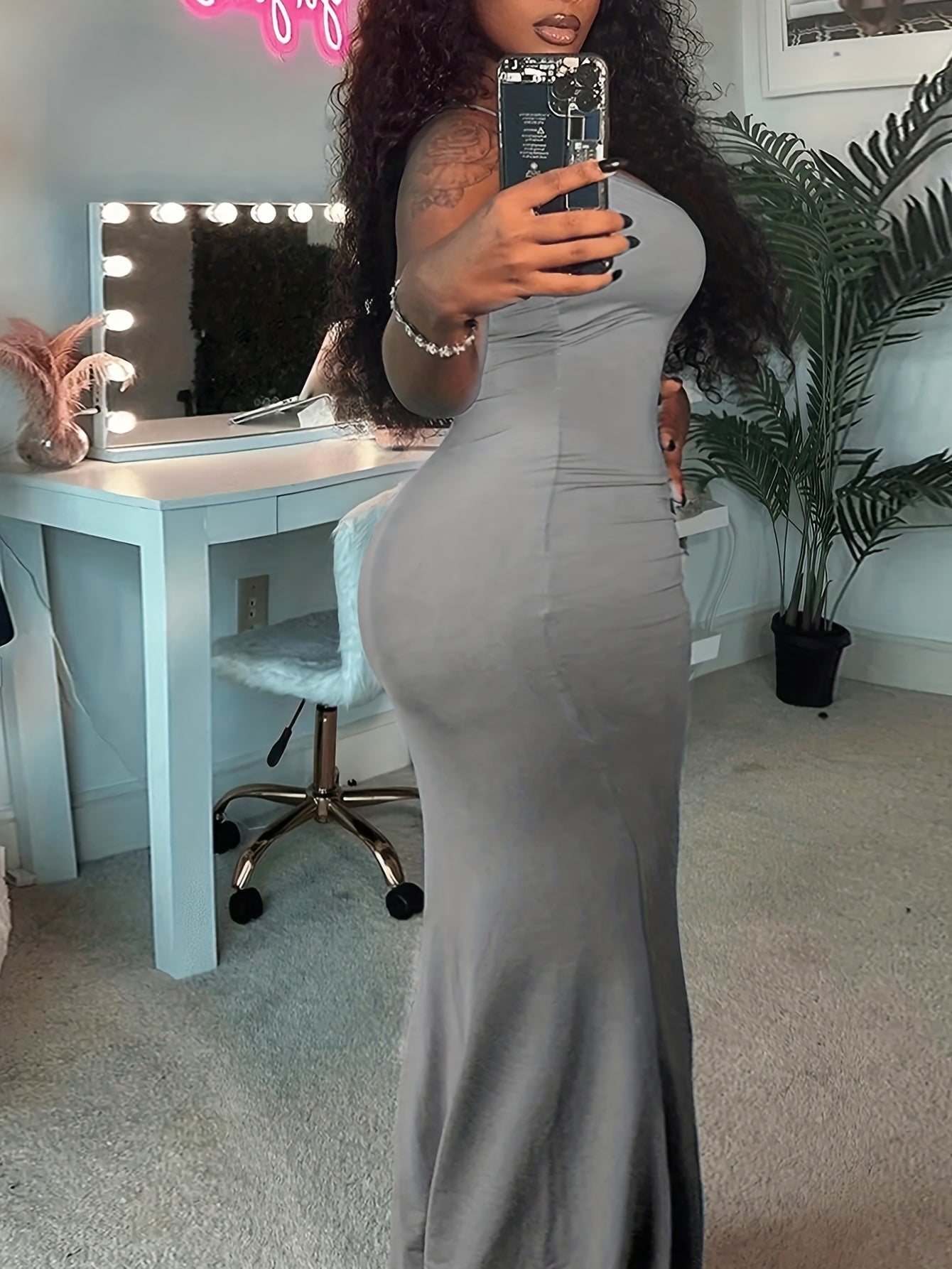 Bodycon Cami Mermaid Dress