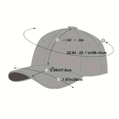 Ink Dot Print Baseball Cap Men Women