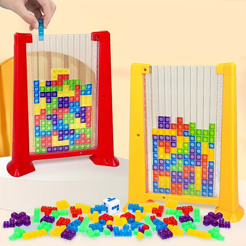 3D Building Blocks Desktop Puzzle Game - Interactive Toy