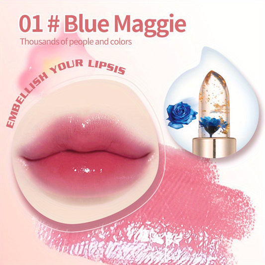 Long Lasting Jelly Lipstick Moisturizing Nourishing Lip Line Temperature Control