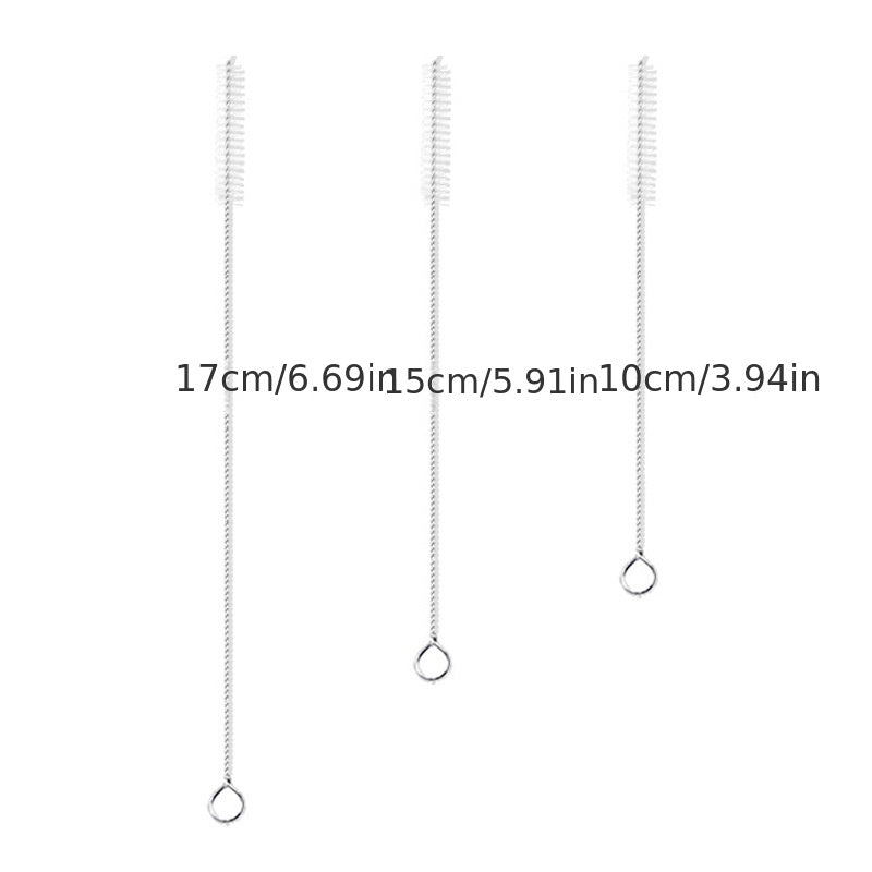 6pcs Water Cup Straw Brush Set, Lotus Root Hole Cleaning Bristle Brush