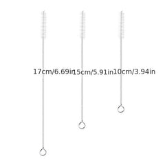 6pcs Water Cup Straw Brush Set, Lotus Root Hole Cleaning Bristle Brush