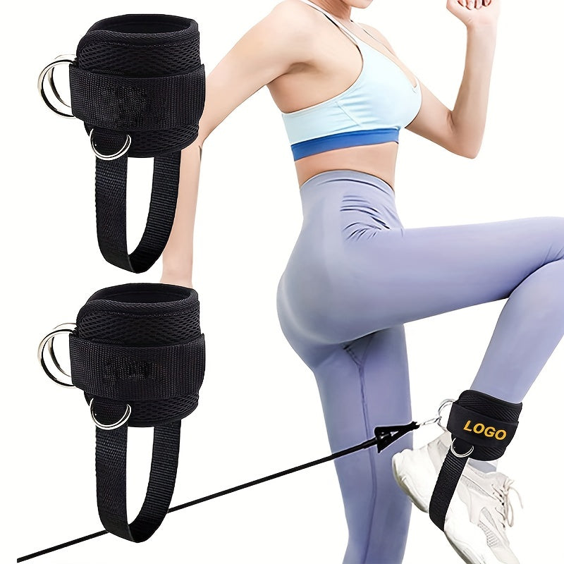 Leg Strength Training Buckle Ankle Strap Elastic Resistance Band