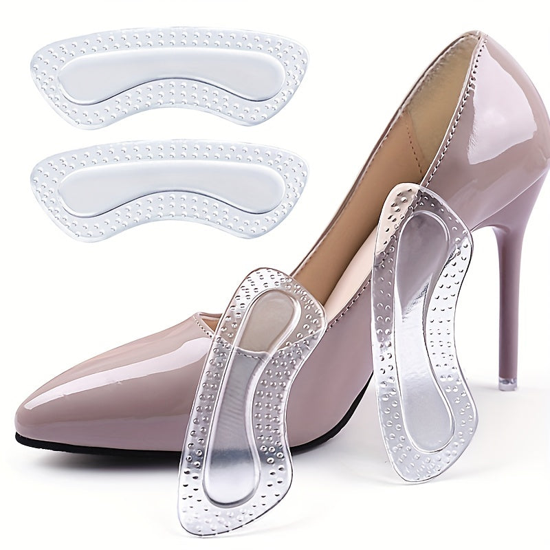 2pcs Silicone Anti-wear Foot Heel Sticker For High Heels