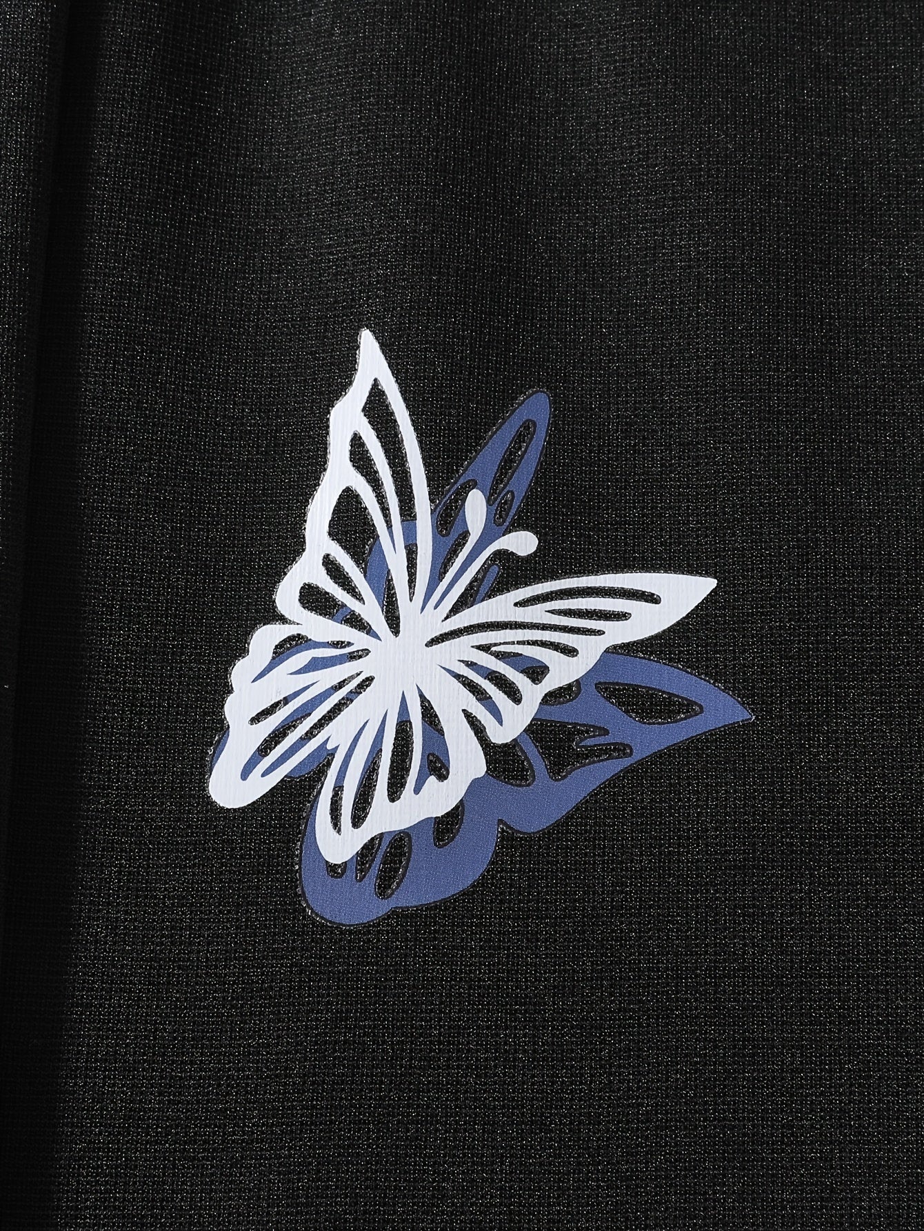 Butterfly Graphic Jogger Sweatpants Girls Loose Fit Trousers