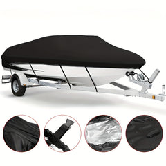 UV Protection Waterproof Yacht Boat Cover Outdoor Marine Protection 3.35-6.71m