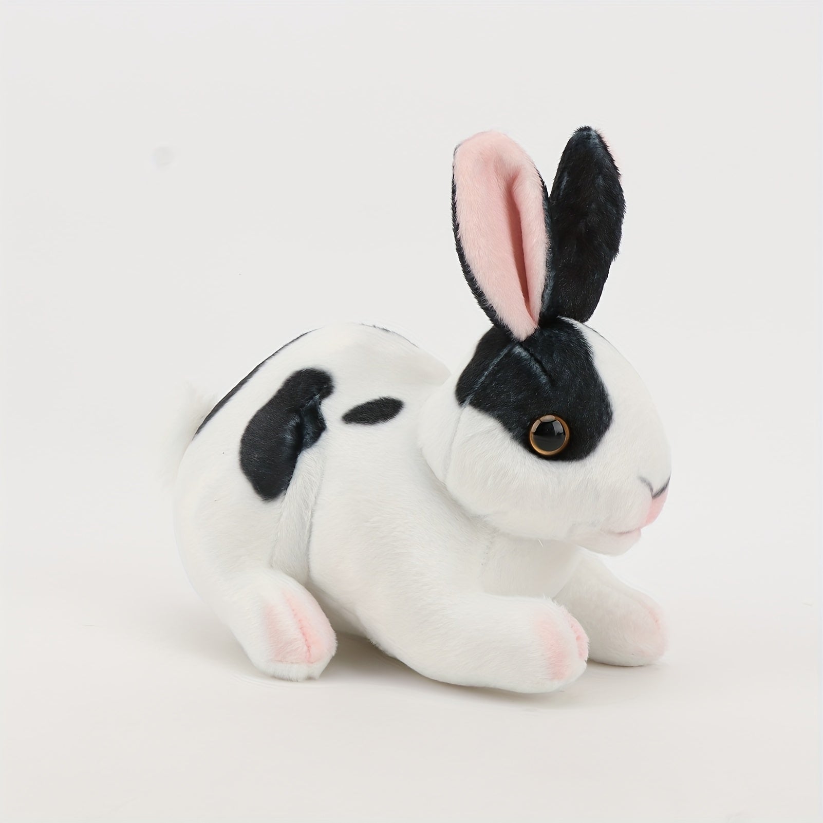 Realistic Rabbits Plush Toy Lifelike Animal Bunny Simulation Gift
