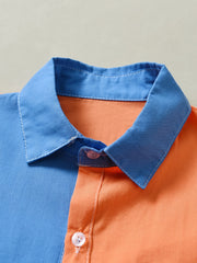 Boys Button Down Collar Shirts