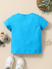 Baby Boys School Mode Cotton T shirt Casual Summer Clothes