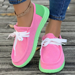 Non Slip Low Cut Skate Shoes Lightweight Canvas Sneakers