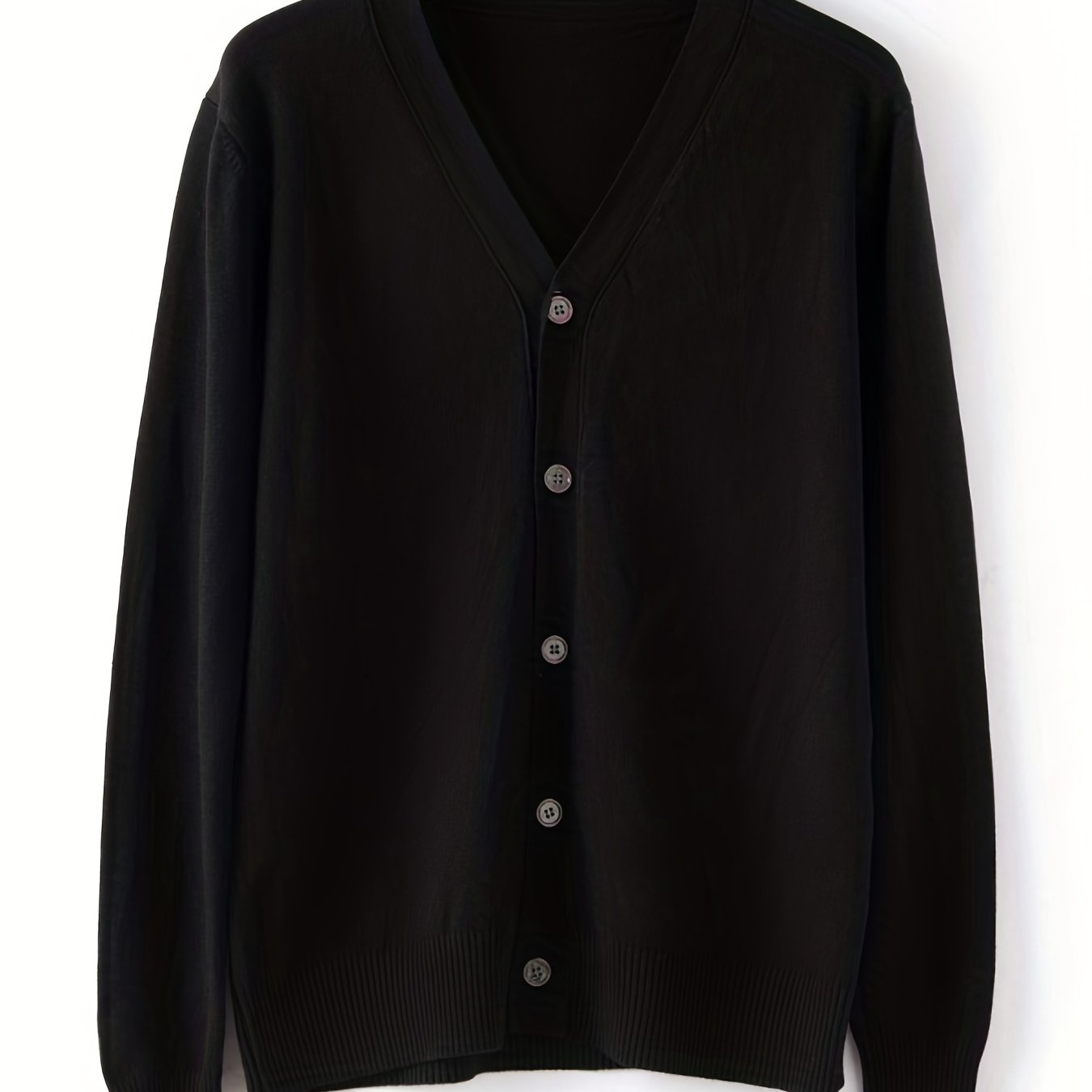 Men's Vintage Style V Neck Button Up Cardigan Coat