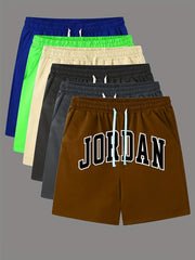 Comfy Elastic Waist Drawstring Shorts For Summer