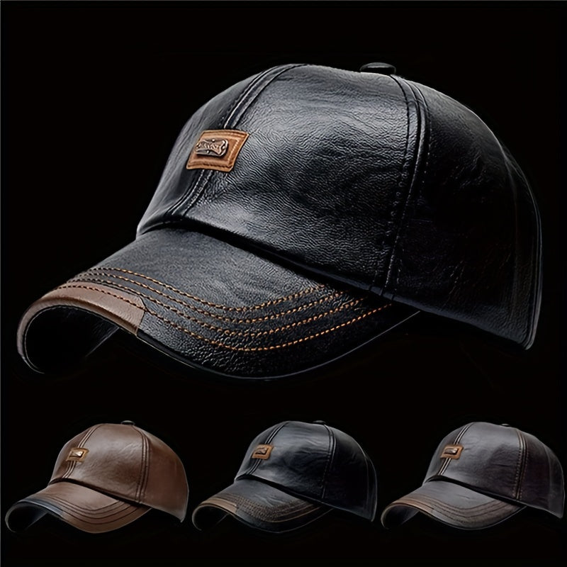 Unisex Adjustable Baseball Cap For Autumn And Winter Outing