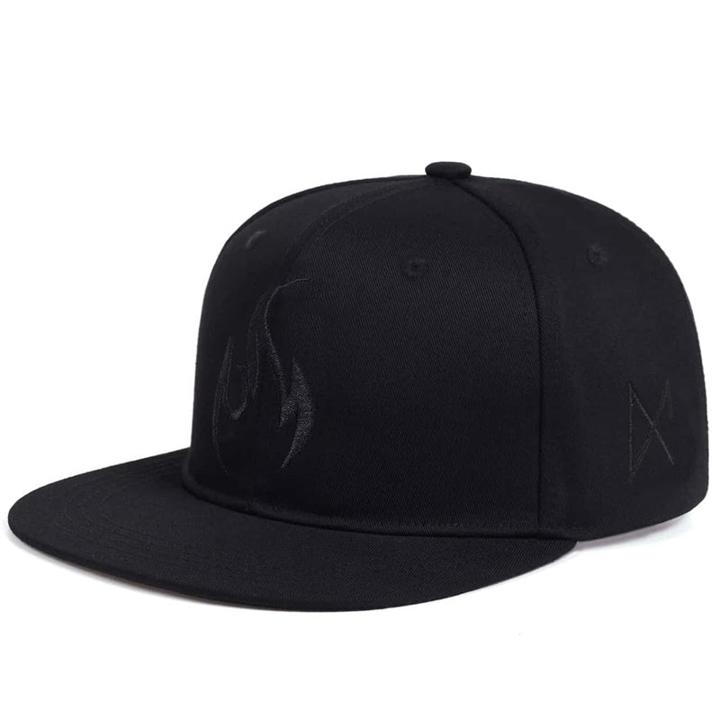 Men's Flame Baseball Cap Hip Hop Style