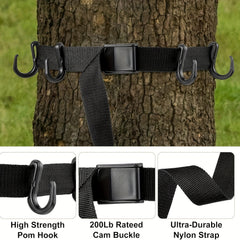 36pcs Treestand Strap Gear Hangers Hook Accessory Holder