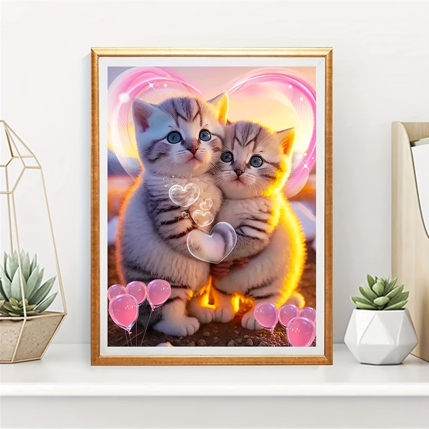 Love Kitten DIY 5D Diamond Painting Set