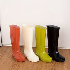 Women's Comfortable Rain Boots, Non-slip Rubber Shoes