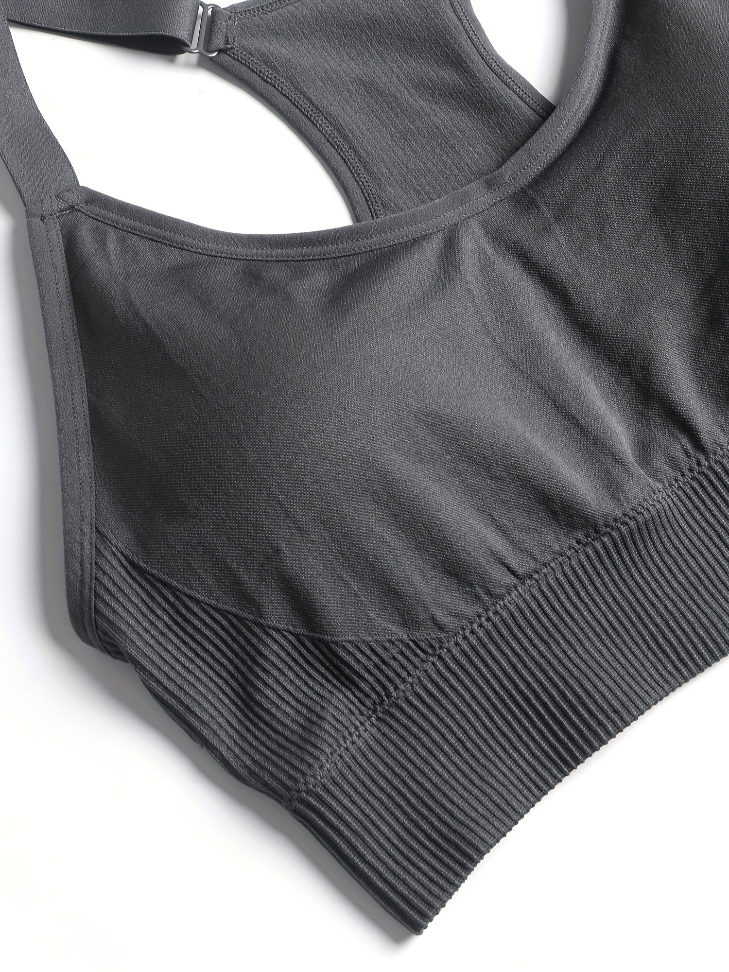 Sports Bra Women's Full Coverage Racer Back Seamless T-shirt Bra