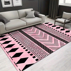 Moroccan Area Rug Soft & Anti Fatigue Machine Washable